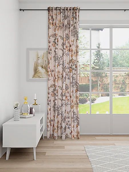 HOMING Gardine Stockholm, verdeckte Schlaufen (1 günstig online kaufen