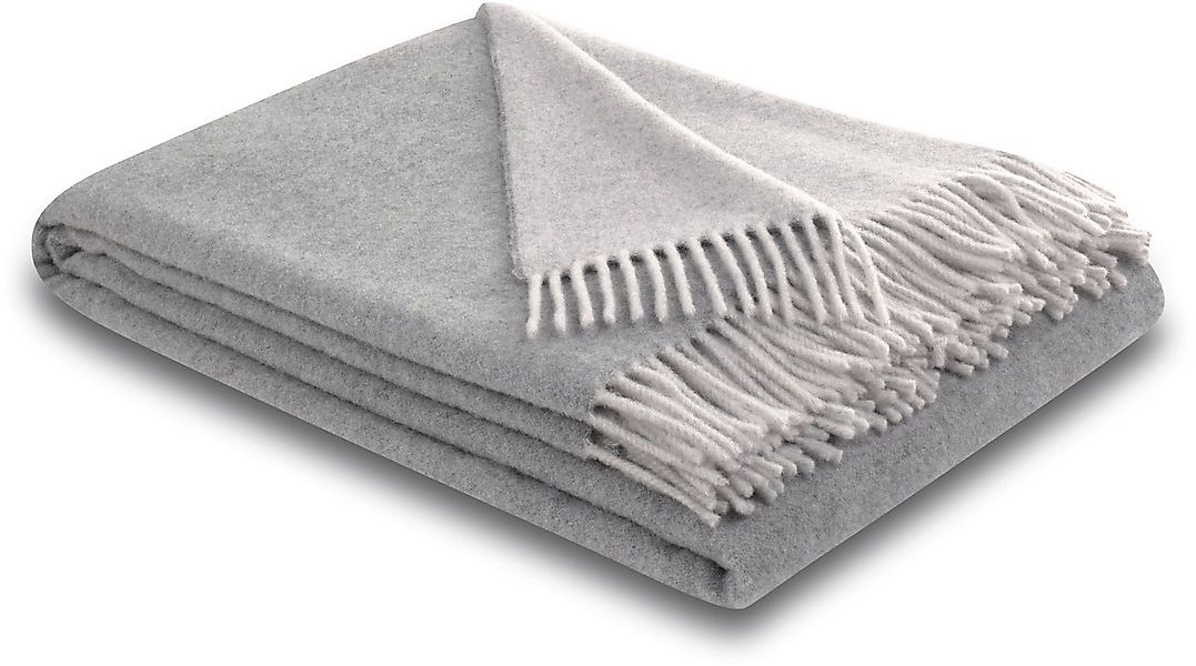 Plaid Soft Impression im Doubleface-Look, Biederlack, Wolle-Kaschmir-Mix günstig online kaufen