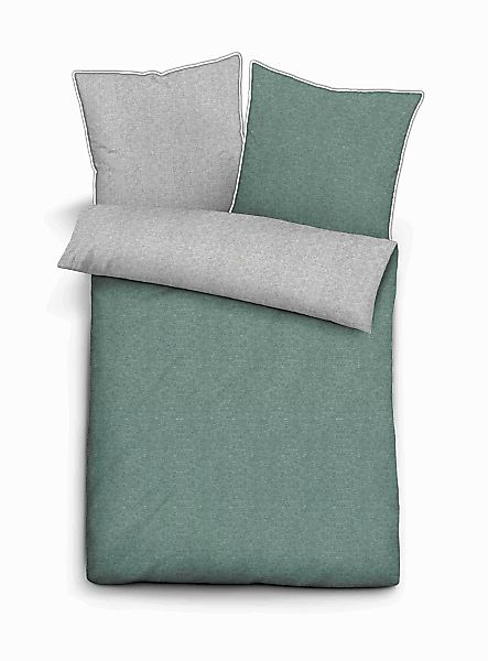 Biberna Wendebettwäsche Hermal, Flanell, 2 teilig, günstig online kaufen