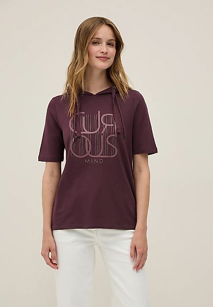 Cecil T-Shirt, mit Kapuze mit Tunnelzugband günstig online kaufen