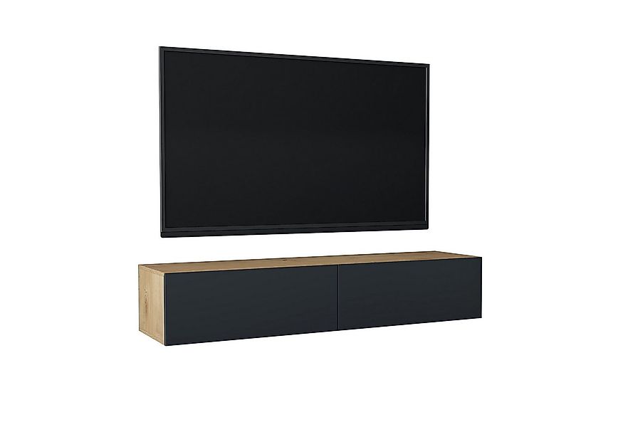Mai & Mai Lowboard TV-Board TV-Schrank Fernsehschrank Hängend Fernsehtisch günstig online kaufen