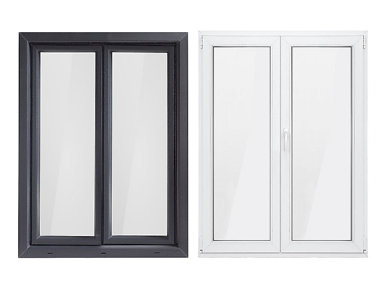 SN DECO GROUP Kunststofffenster Fenster, 2 günstig online kaufen