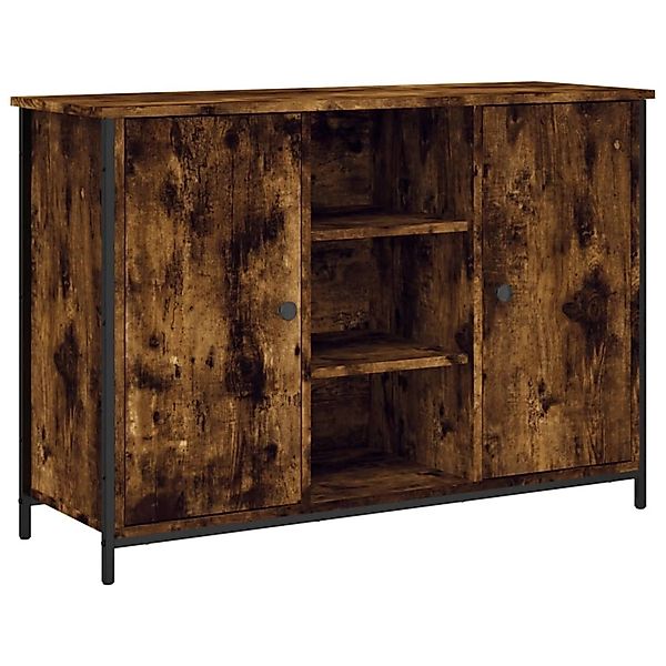 vidaXL Sideboard Räuchereiche 100x35x70 cm Holzwerkstoff 835516 günstig online kaufen