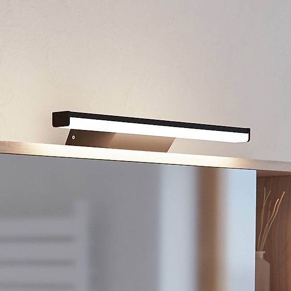 Stehleuchte Rinroe, Höhe 140,5 cm, schwarz, Stahl günstig online kaufen