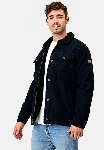 Indicode Winterjacke Tonni Cordjacke mit Teddy-Futter günstig online kaufen
