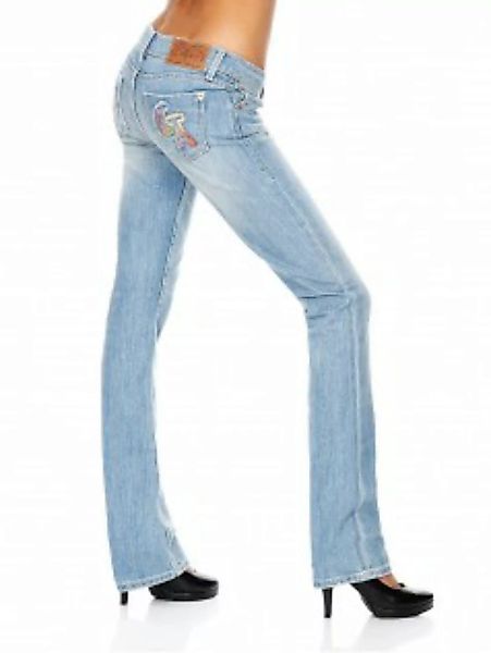 C Bar A Damen Designer Jeans light washed günstig online kaufen