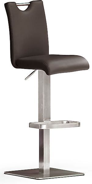 MCA furniture Bistrostuhl »BARBECOOL«, mit Rückenlehne, Bodenplatte eckig, günstig online kaufen