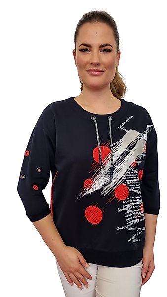 Gio Milano Sweatshirt modisch, mit 3/4-Arm günstig online kaufen