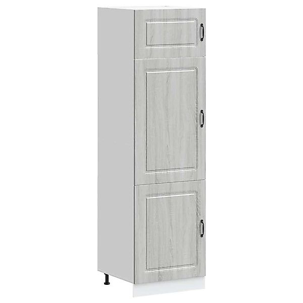 vidaXL Küchenschrank Kalmar Grau Sonoma Holzwerkstoff 853633 günstig online kaufen