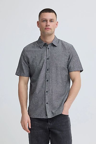 Blend Leinenhemd "BHAban Slub Linen Mix" Leinen-Mix Hemd in Melange-Optik günstig online kaufen