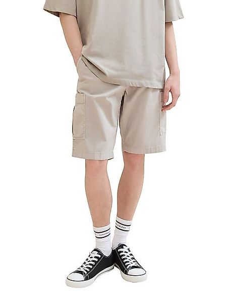 TOM TAILOR Denim Cargoshorts unifarben günstig online kaufen