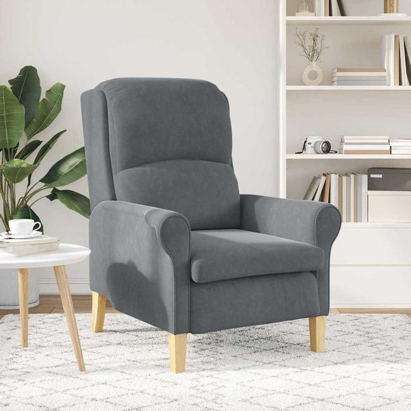 vidaXL Sessel Sessel Dunkelgrau 76 x günstig online kaufen