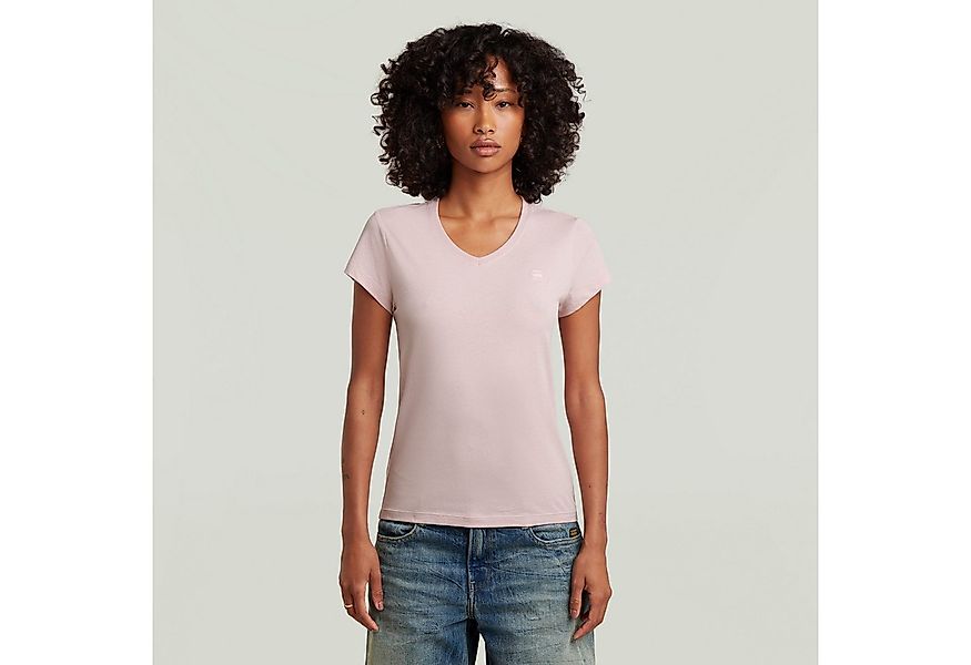 G-STAR V-Shirt Eyben mit Label günstig online kaufen