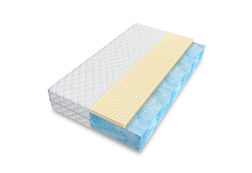 Kaltschaummatratze TINOS 90x200, 140x200, 160x200, 180x200 cm & weitere Grö günstig online kaufen