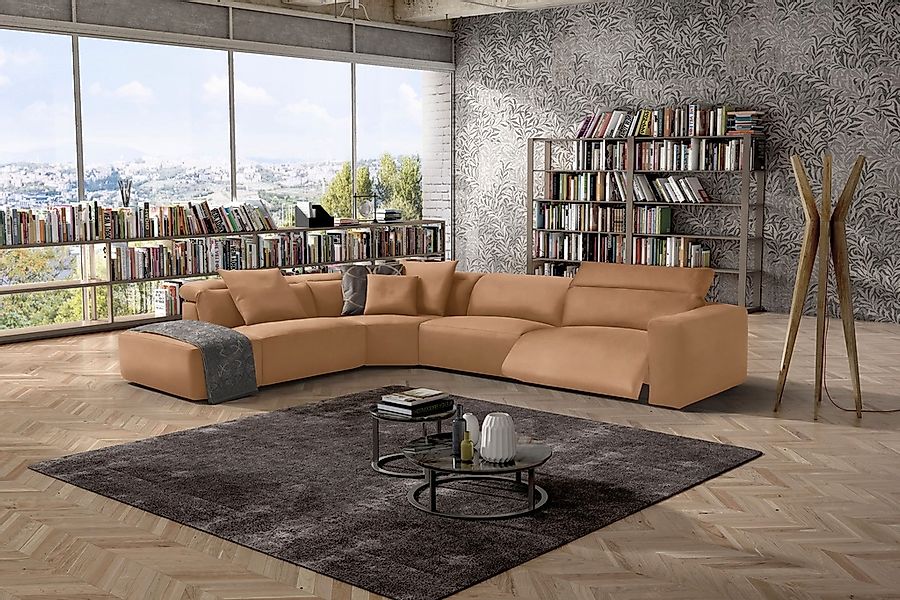 Egoitaliano Ecksofa »Beverly, extravangantes Designsofa mit erstklassigem S günstig online kaufen