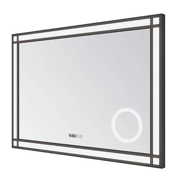 Aquabatos Badspiegel mit 3-fache Vergrößerung Spiegel mit Beleuchtung 100 x günstig online kaufen