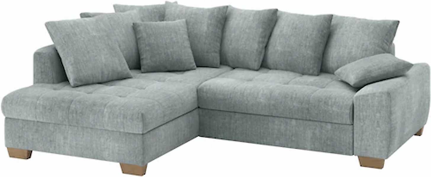 Mr. Couch Ecksofa »Nikita II, L-Form«, Wahlweise mit Bettfunktion, Bettkast günstig online kaufen