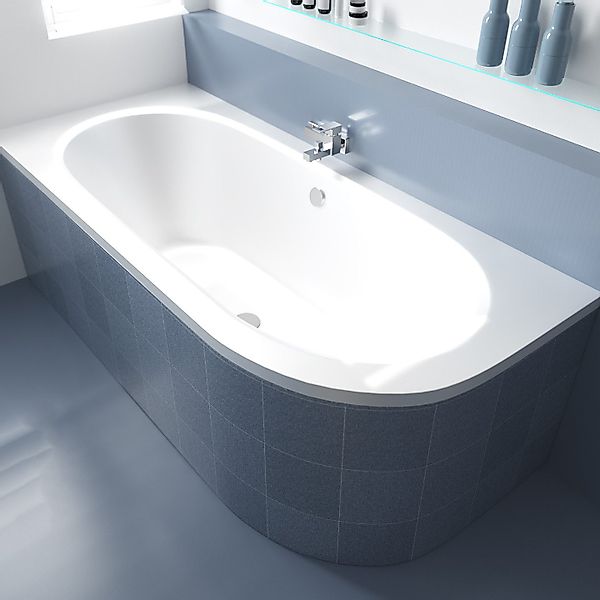 KOLMAN Badewanne Eckbadewanne Avita 160x75, (Links/Rechts), günstig online kaufen