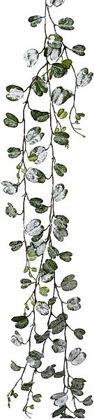 Winterliche Kunstpflanze Weihnachtsdeko, Weihnachtsgirlande Bauhiniablatt, günstig online kaufen