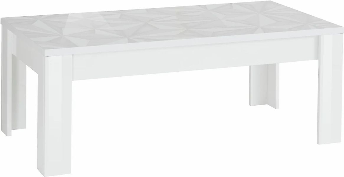 INOSIGN Couchtisch "Prima 122x65 cm, Wohnzimmertisch mit Winkelfuß", Sofati günstig online kaufen