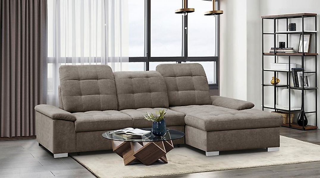 WERK2 Ecksofa »Carmen, mit Bettfunktion & Bettkasten, optional Sitztiefenve günstig online kaufen