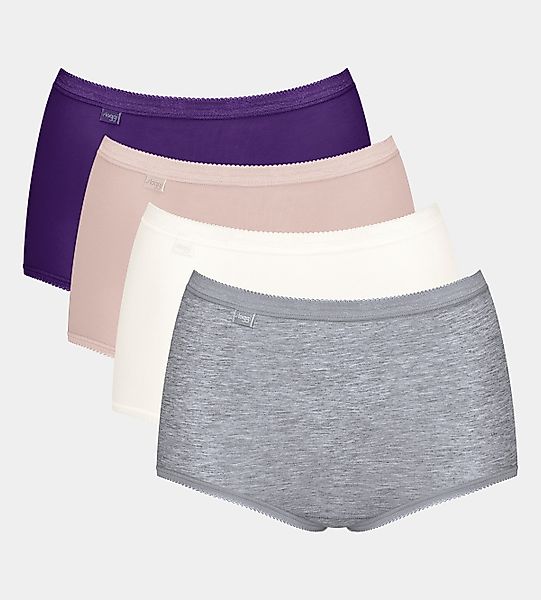 sloggi Maxislip "Basic+", (4er Pack), Baumwollmischung, weiche Nähte, hohe günstig online kaufen