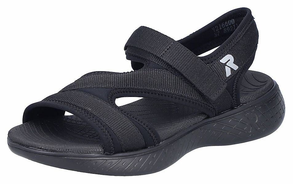 RIEKER Sport Sandale, Trekkingsandale, Outdoorsandale, Sommerschuh mit Klet günstig online kaufen