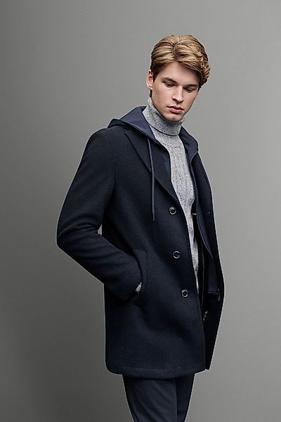 Digel Wintermantel Aspen (1-tlg) Italienischer Jersey aus Wollmix, elastisc günstig online kaufen