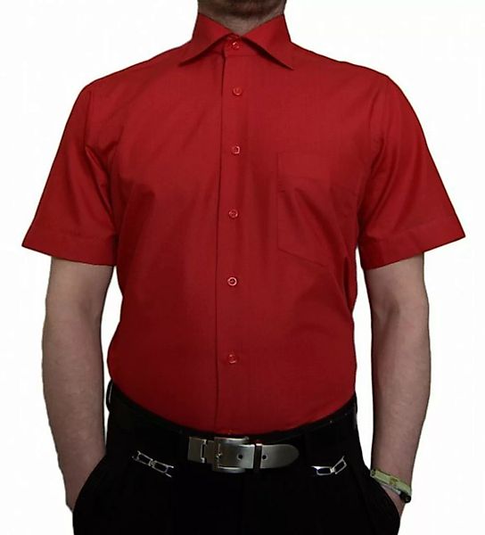 Tonelli Businesshemd Designer Herren Kurzarm Hemd K11 Kurz Arm Bügelleicht, günstig online kaufen