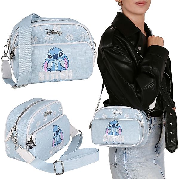 Sarcia.eu Handtasche Disney Stitch Damenhandtasche, blau, günstig online kaufen