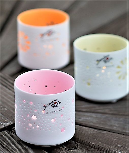 Sandra Rich Windlicht SANDRA RICH, Teelichthalter "ORIENT" 7cm. matt-weiß. günstig online kaufen