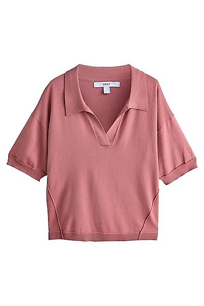 Next Strickpullover Weiches, geknöpftes Polooberteil aus Strick (1-tlg) günstig online kaufen