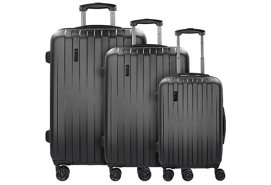 bugatti Trolleyset Lima 2.0, 4 Rollen, (3-teilig, 3 tlg), ABS günstig online kaufen