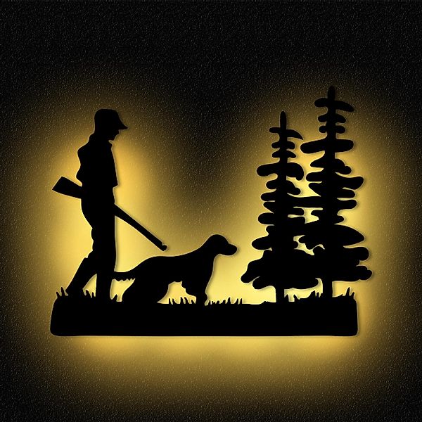 Namofactur LED Dekolicht LED Wandlampe Jagd günstig online kaufen