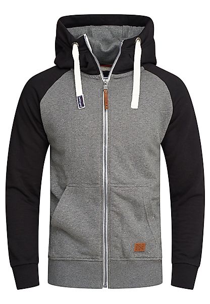 behype Kapuzensweatjacke BHDISUK Herren Kapuzenpullover Hoodie günstig online kaufen