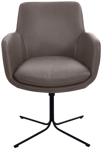 K+W Komfort & Wohnen Drehstuhl »Pego« () filigranem 4-Fuß-Gestell in schwar günstig online kaufen