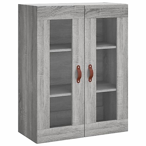 vidaXL Wandschrank Grau Sonoma 69,5x34x90 cm 828458 günstig online kaufen