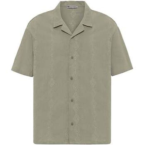 Dandalo  Kurzarm Hemdbluse Bjorn Oversize Lapel Collar Short Sleeve Shirt günstig online kaufen