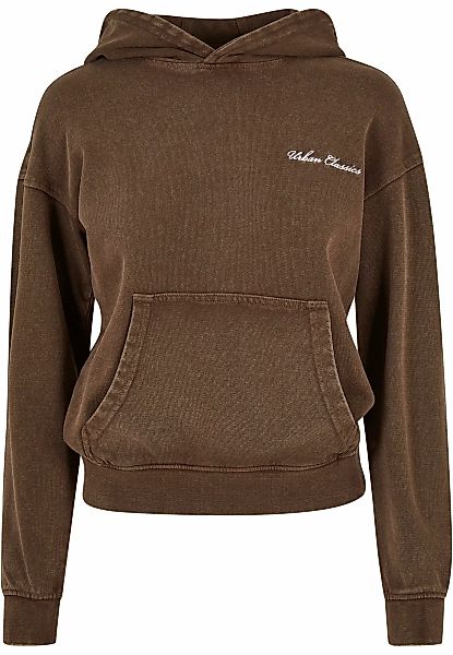 URBAN CLASSICS Kapuzenpullover "Urban Classics Damen Ladies Small Embroider günstig online kaufen