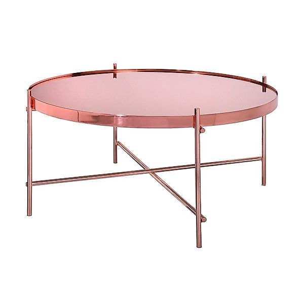 WOMO-DESIGN Beistelltisch Wohnzimmertisch mit Glasplatte und günstig online kaufen