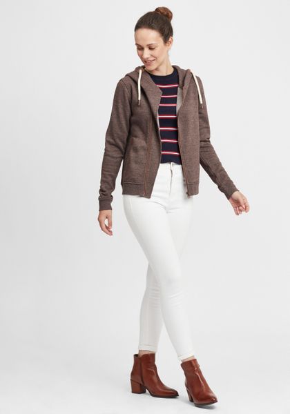 OXMO Kapuzensweatjacke OXVicky Sweat Zip-Hoodie Sweatshirtjacke günstig online kaufen