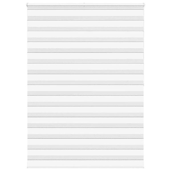 vidaXL Doppelrollo Weiß 155x200 cm Stoffbreite 150,9 cm Polyester 4014792 günstig online kaufen