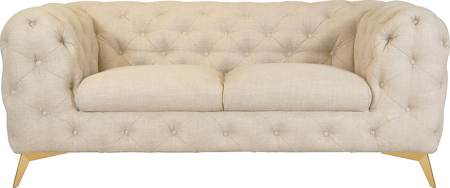 Leonique Chesterfield-Sofa "Glynis", aufwändige Knopfheftung, moderne Chest günstig online kaufen