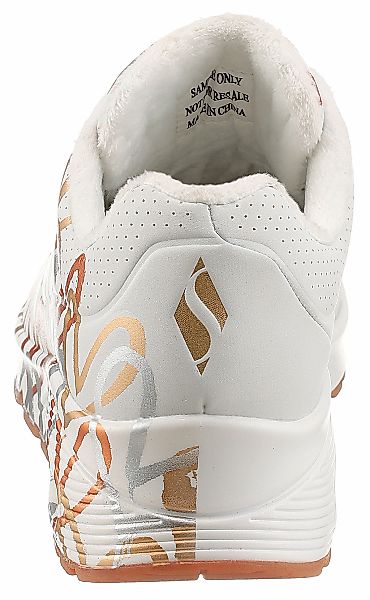 Skechers Sneaker "UNO - METALLIC LOVE", Freizeitschuh, Halbschuh, Schnürsch günstig online kaufen