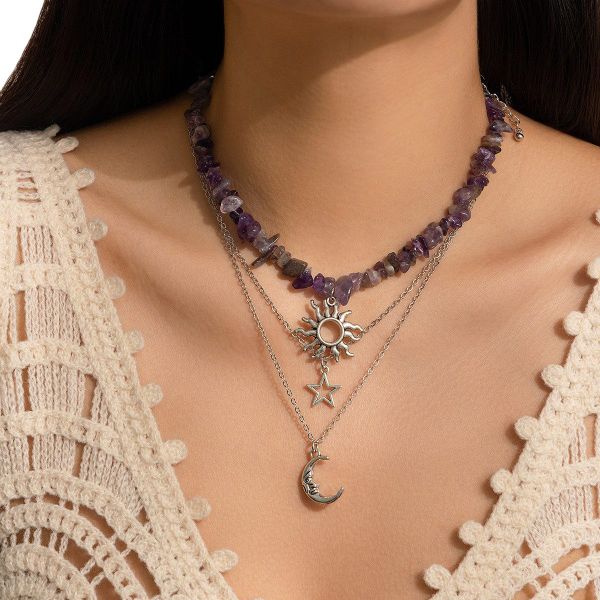 Coonoor Perlenkette Mehrreihige Halsketten für Damen,Boho günstig online kaufen