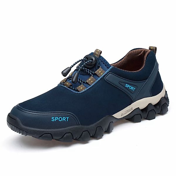 Herren Outdoor Rindsleder Slip Resistant Soft Sole Casual Wanderschuhe günstig online kaufen