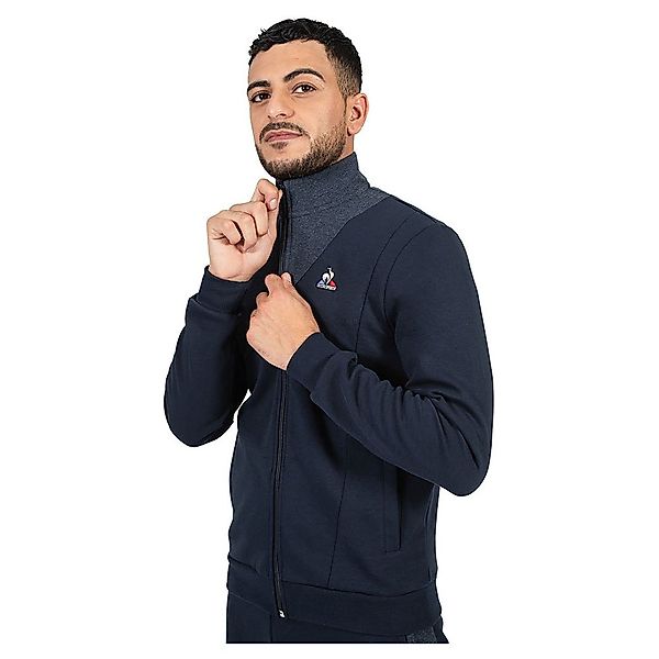 Le Coq Sportif Saison 1 Fz N°1 Sweatshirt Mit Durchgehendem Reißverschluss günstig online kaufen
