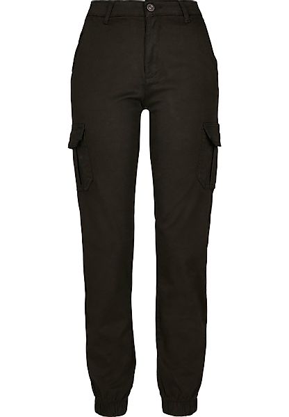 URBAN CLASSICS Cargohose "Urban Classics Damen Ladies High Waist Cargo Pant günstig online kaufen