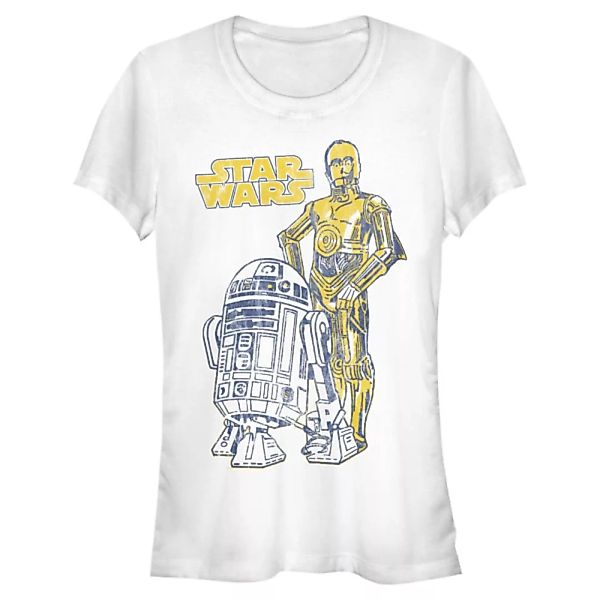 Star Wars - R2-D2 & C-3PO Oversized Droid Friends - Frauen T-Shirt günstig online kaufen