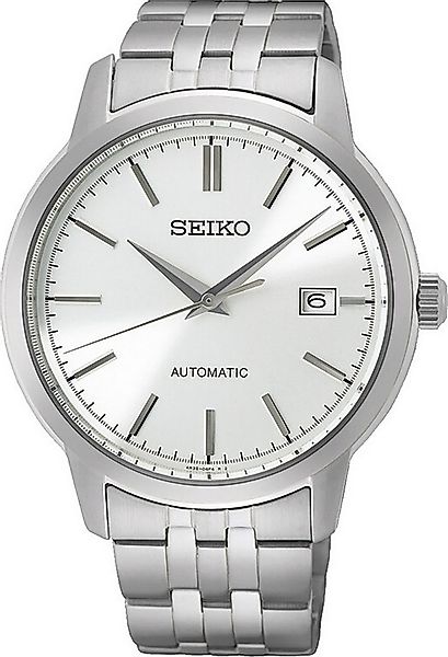 Seiko Automatikuhr Automatik Stahl/Silberfarben günstig online kaufen